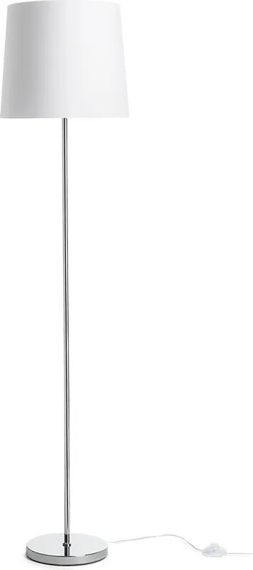 RENDL NYC/CONNY 35 stojanová Polycotton bílá/chrom 230V LED E27 15W