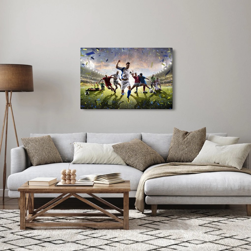 Kép - futball (90x60 cm)