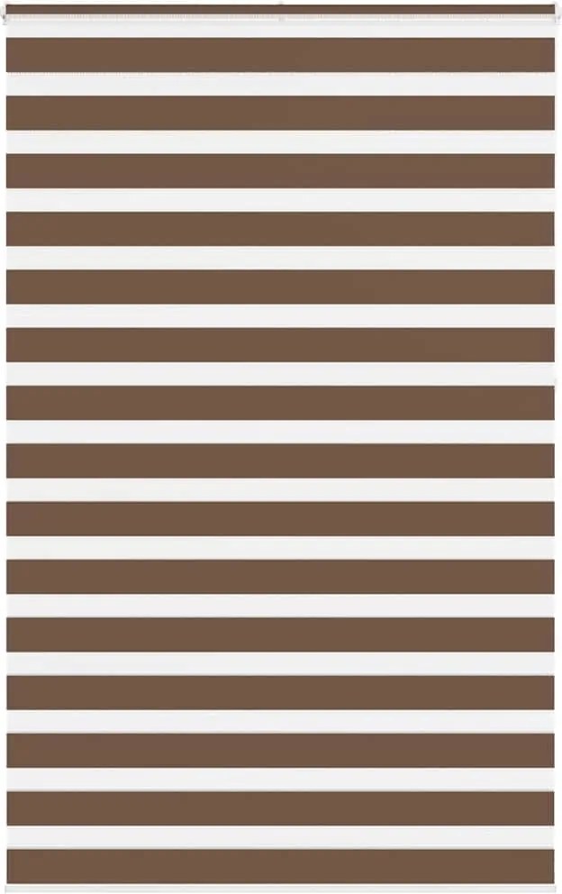 vidaXL zebrafüggönnyel barna szövetszélesség 145,9 cm poliészter