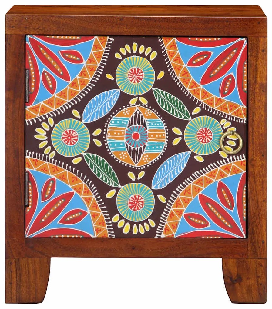 Éjjeliszekrény 40x30x45 cm tömör fa akácfa