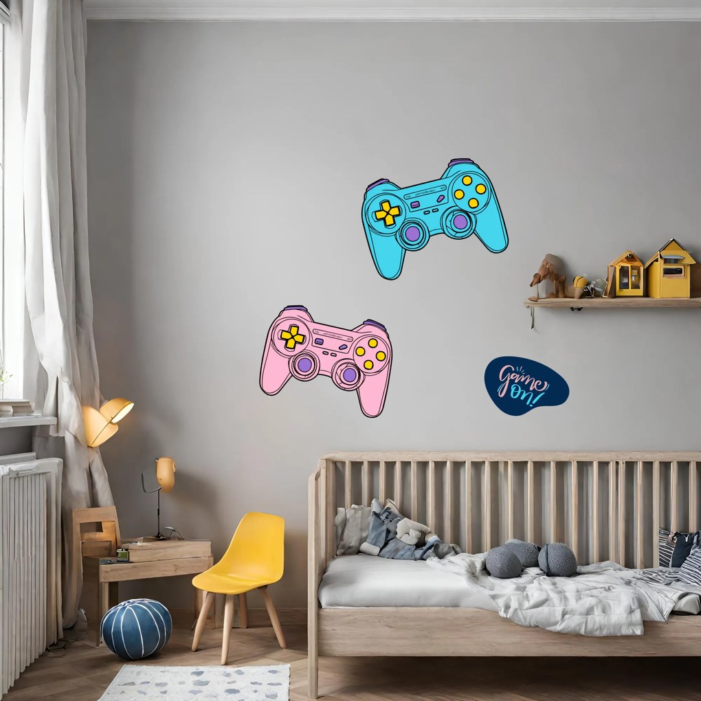 PIPPER. Textil falmatrica "Játékvezérlők"
