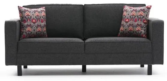 Kétszemélyes kanapé Kale Linen - Antracit