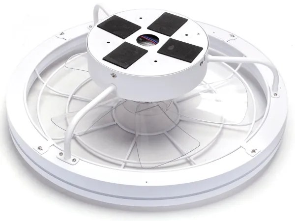 Aigostar - LED Dimmelhető mennyezeti ventilátor LED/40W/230V 2700-6500K + távirányító fehér