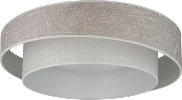 Brilagi - LED dimmelhető lámpatest DOVER SHINE LED/24W/230V szürke/krémszínű + távirányító