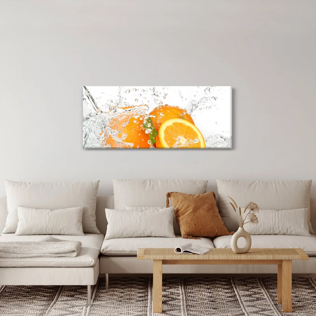 Kép - Lédús narancsok (120x50 cm)