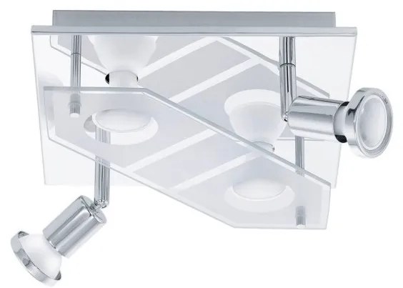 Eglo 75379 - LED RGBW dimmelhető spotlámpa CABO-C 4xGU10/4W/230V + távirányító