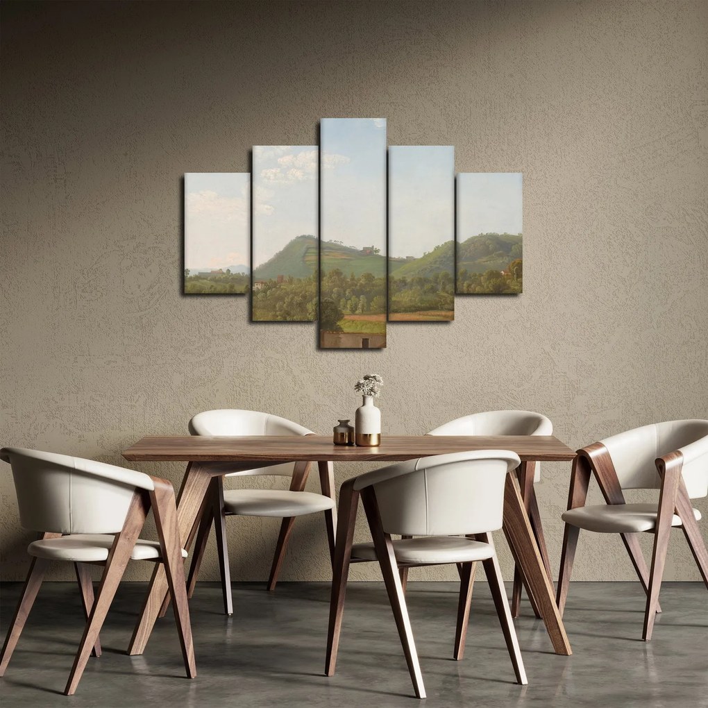 Kép - Simon Denis, View Near Naples, reprodukciók (150x105 cm)