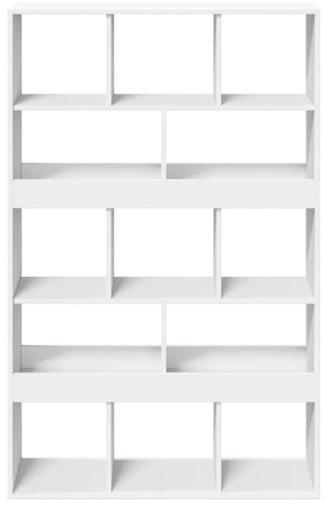 fehér szerelt fa térelválasztó 100 x 33 x 156,5 cm