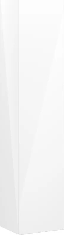 Mexen Orio 35 cm-es fürdőszobai oszlop, 1 ajtó, fehér fényes - 91A11-03016-1-BF00