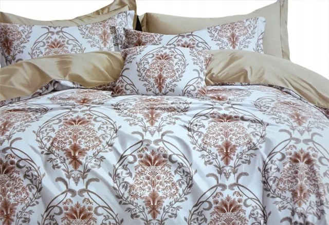 Ágyneműhuzat 180x200 Pamut Szatén 4cz.NOWE Minták