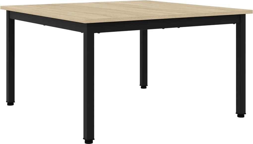 vidaXL Dohányzóasztal Sonoma 80 x 80 x 45 cm Faanyag
