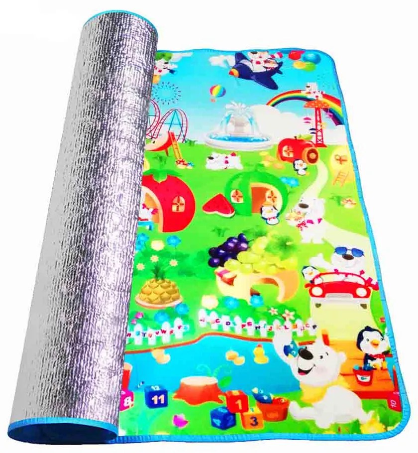 Játszószőnyeg gyerekeknek-kék