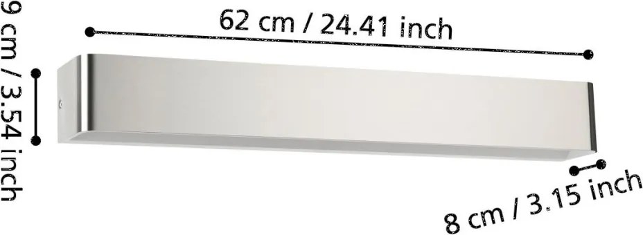 Eglo SANIA 5 99692 Fali lámpa 1x26,5W/LED 3000K 3200LM IP44
