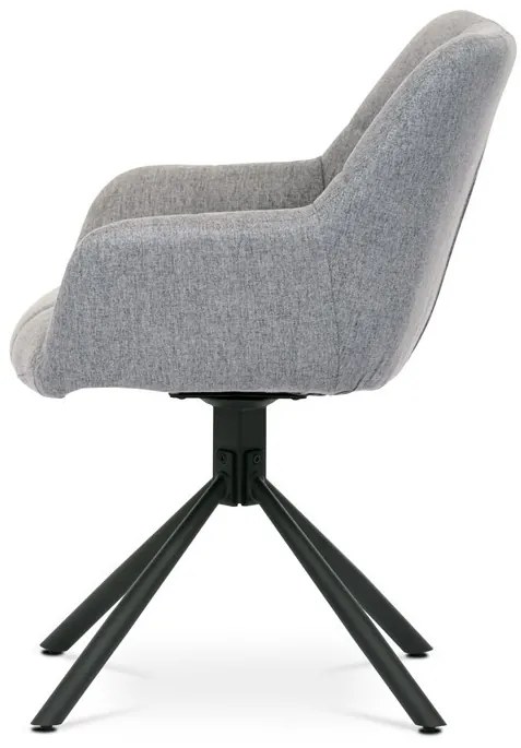 Szürke Étkezőszék Sima Szövettel. HC-532 SIL2