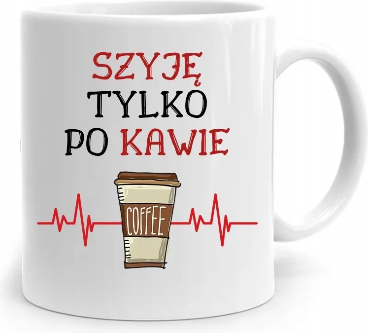 Varrónői Ajándék Bögre Csak Kávé Után, fényképes nyomattal