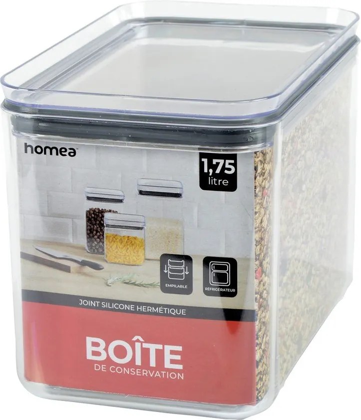 Műanyag élelmiszertartó doboz – Homéa