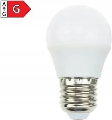 Smd Led izzó matt Ball G45 7W/230V/E27/4000K/580Lm/180°