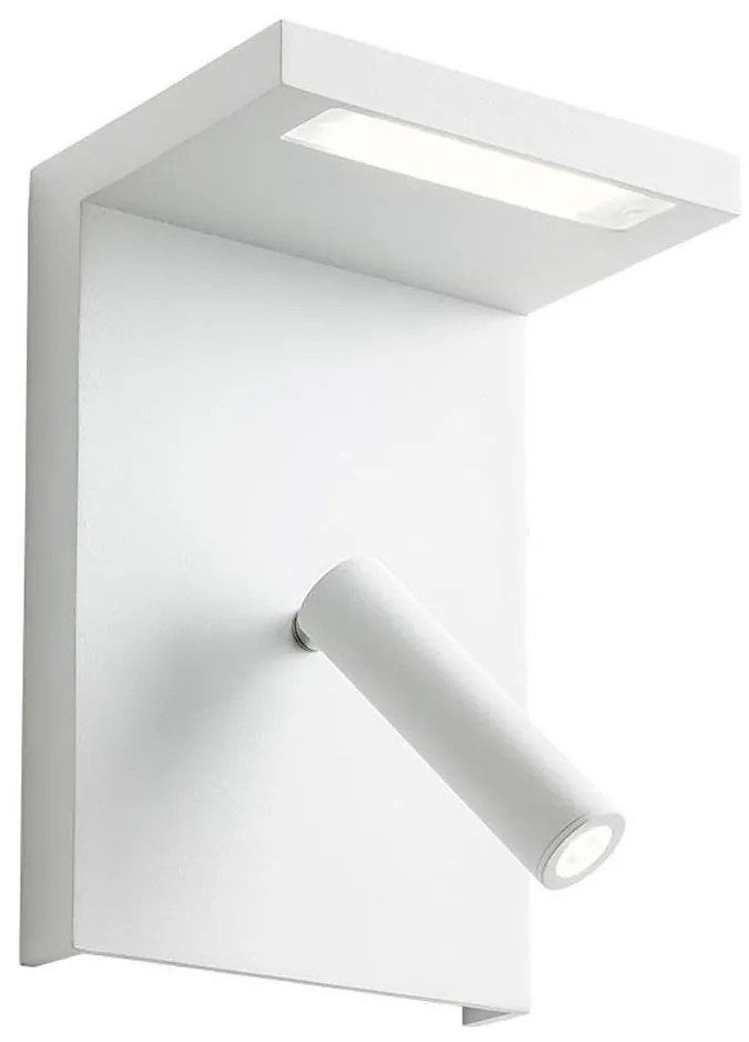 Redo 01-1499 - LED Fali spotlámpa AGOS LED/6W/230V + LED/3,2W USB fehér