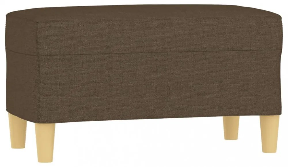 barna szövet pad 70 x 35 x 41 cm