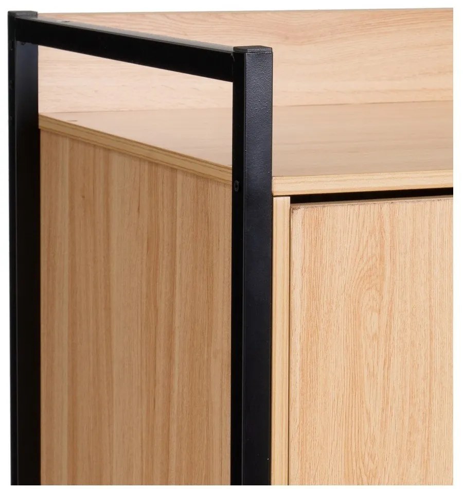 Natúr színű nyitott ruhásszekrény 100x190x48 cm Armarios – Casa Selección