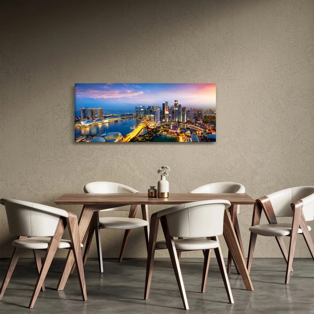 Kép - Szingapúr, Ázsia (120x50 cm)