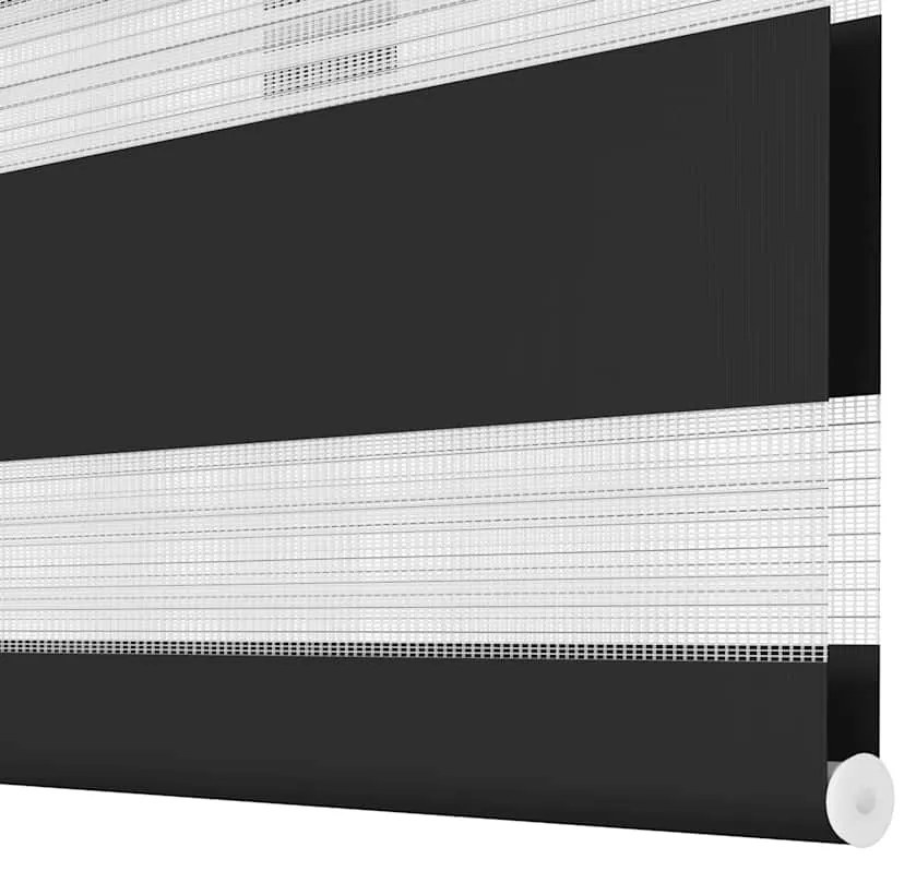 Zebra roló 100 x 175 cm Fekete