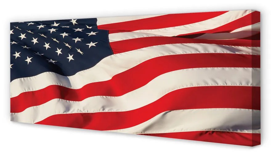 Canvas képek Amerikai zászló 100x50 cm