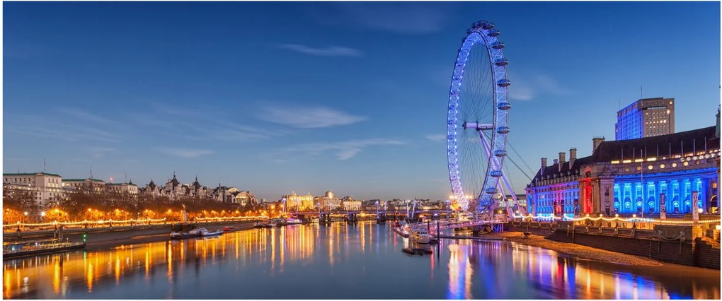 London Eye képe (120x50 cm)