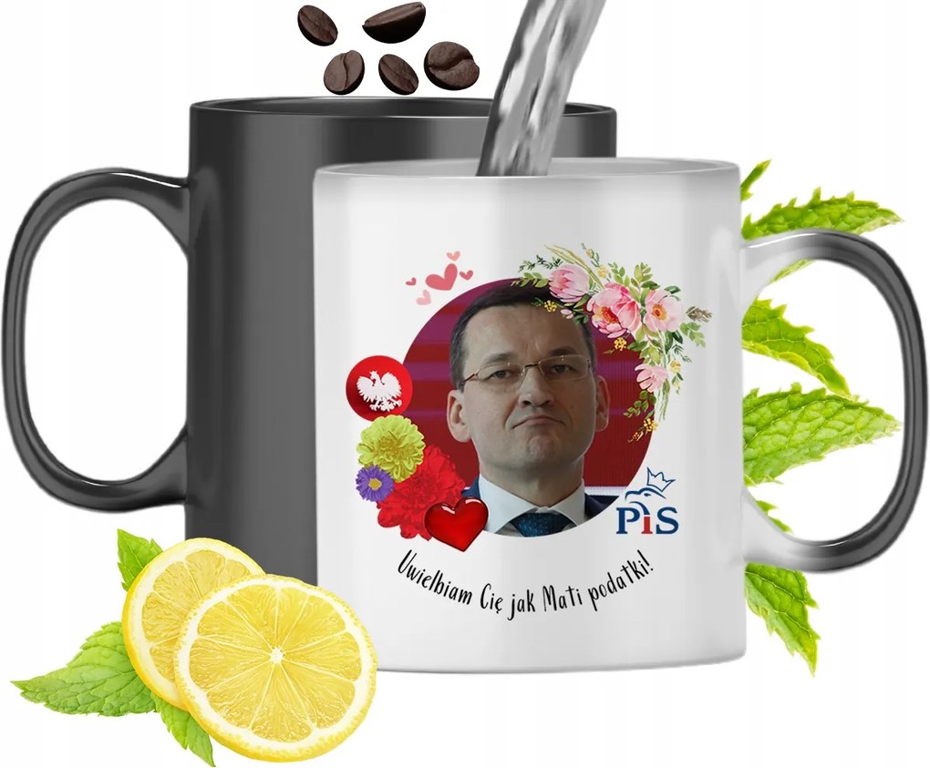 Mágikus Színváltós Bögre fényképes nyomtatással