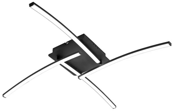 Brilagi - STRIPES LED mennyezeti lámpatest 32W/230V fekete