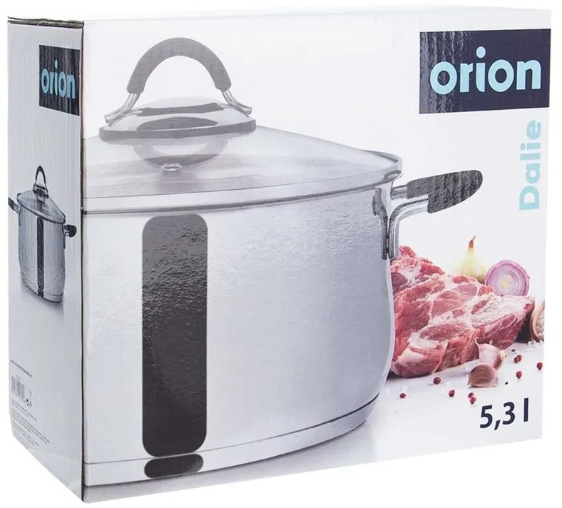 Orion DALIE edény, fedővel, 5,3 l, 5,3 l