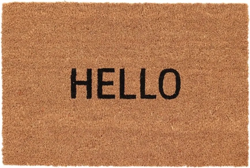 Hello Lábtörlő Lábszőnyeg Kókuszrostból 60X40CM