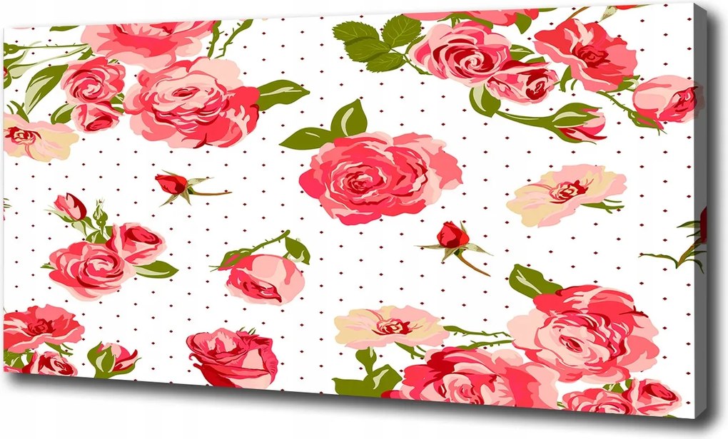 Vászonkép modern Rózsa 120x60 cm