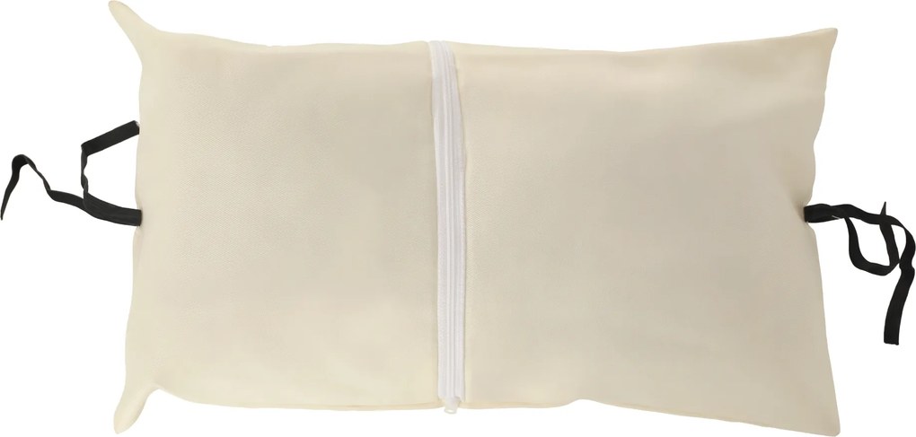 Függő fotel, barna / krém, KALEA 2 NEW