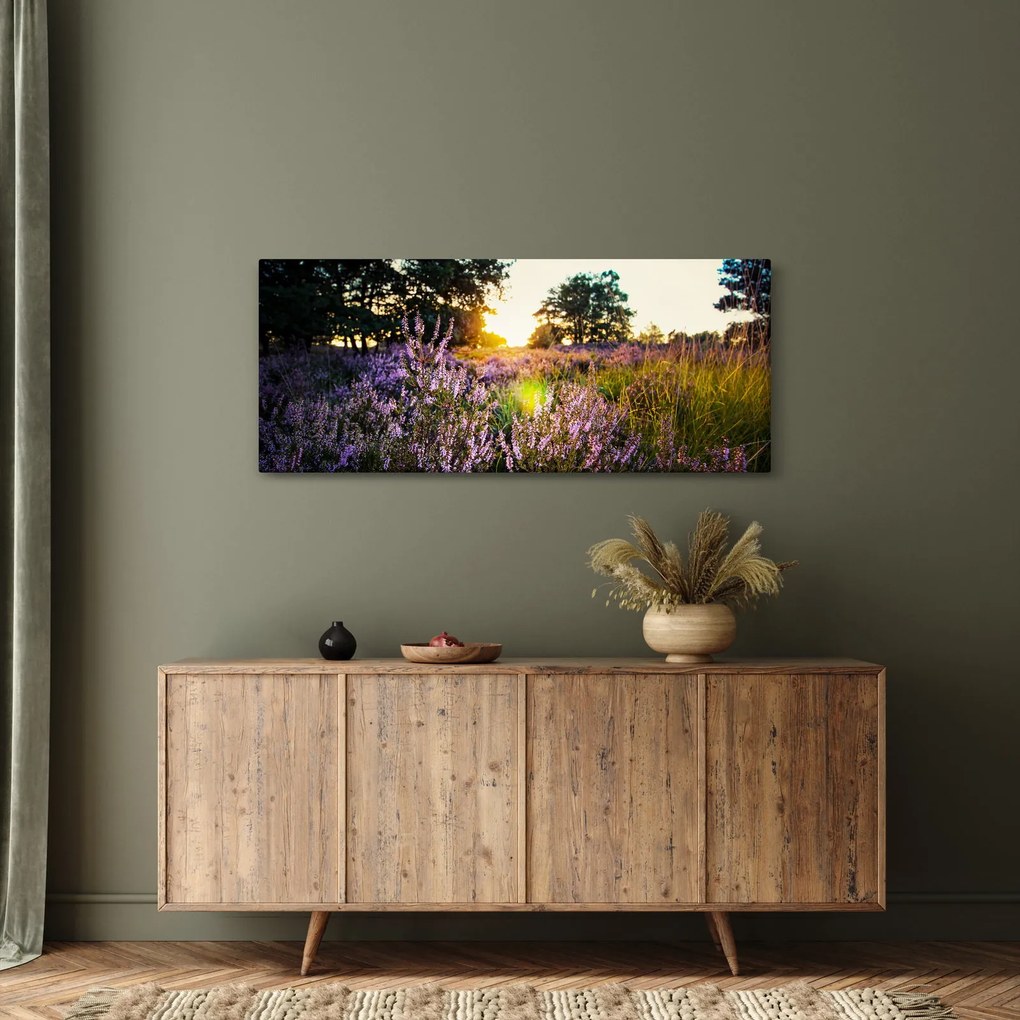 Egy levendulamező képe (120x50 cm)