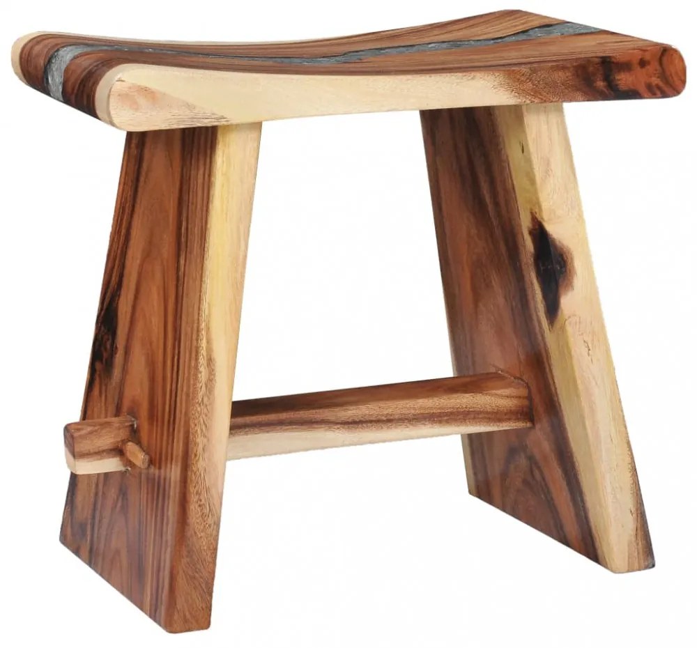 tömör ázsiai tölgy és műgyanta ülőke