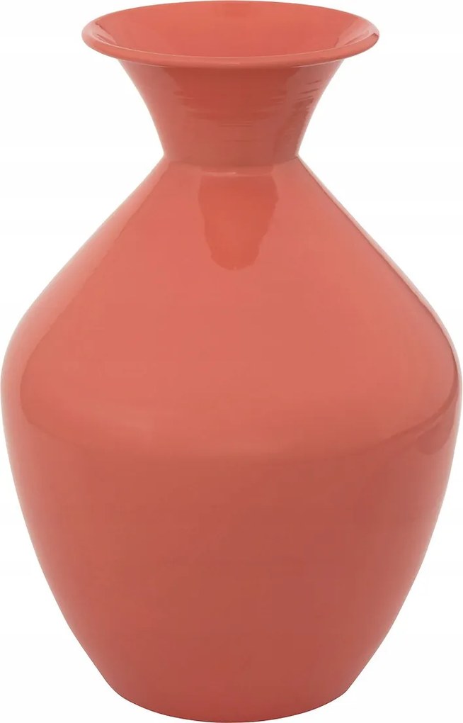 Virágváza Fém Rózsaszín Zománcozott Ø 25 x 37 CM Beltéri