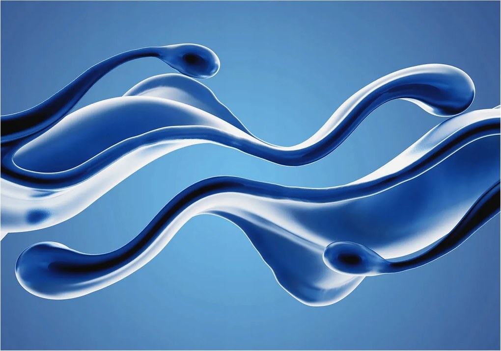 Fali fotótapéta az előszoba konyhájába Absztrakt könnyűség 312x219