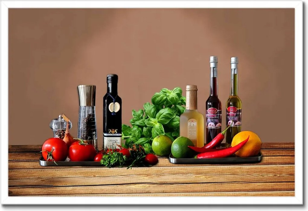 Poszterek keretben 60x40 A világ fűszerei