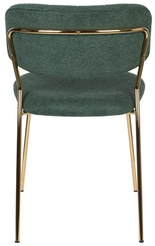 Sötétzöld étkezőszék szett 2 db-os Jolien – White Label