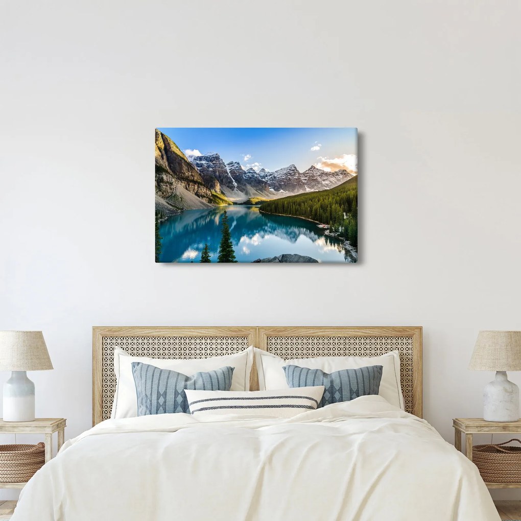 Kép - Kanada, Banff Nemzeti Park, Moraine Lake (90x60 cm)
