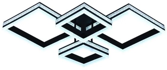 LED fényerőszabályozható, felületre szerelhető csillár LED/175W/230V 3000-6500K + távirányító