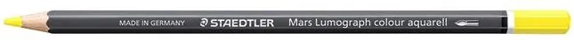 Akvarell színes ceruza, hatszögletű, STAEDTLER Mars&amp;reg; Lumograph&amp;reg; 104, sárga (TS1041)