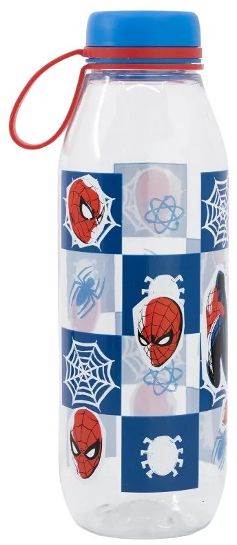 Pókember Grid Ecozen műanyag kulacs csavaros kupakkal 650 ml