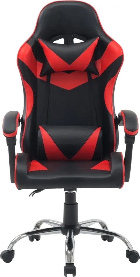 RACING Irodai szék, piros-fekete