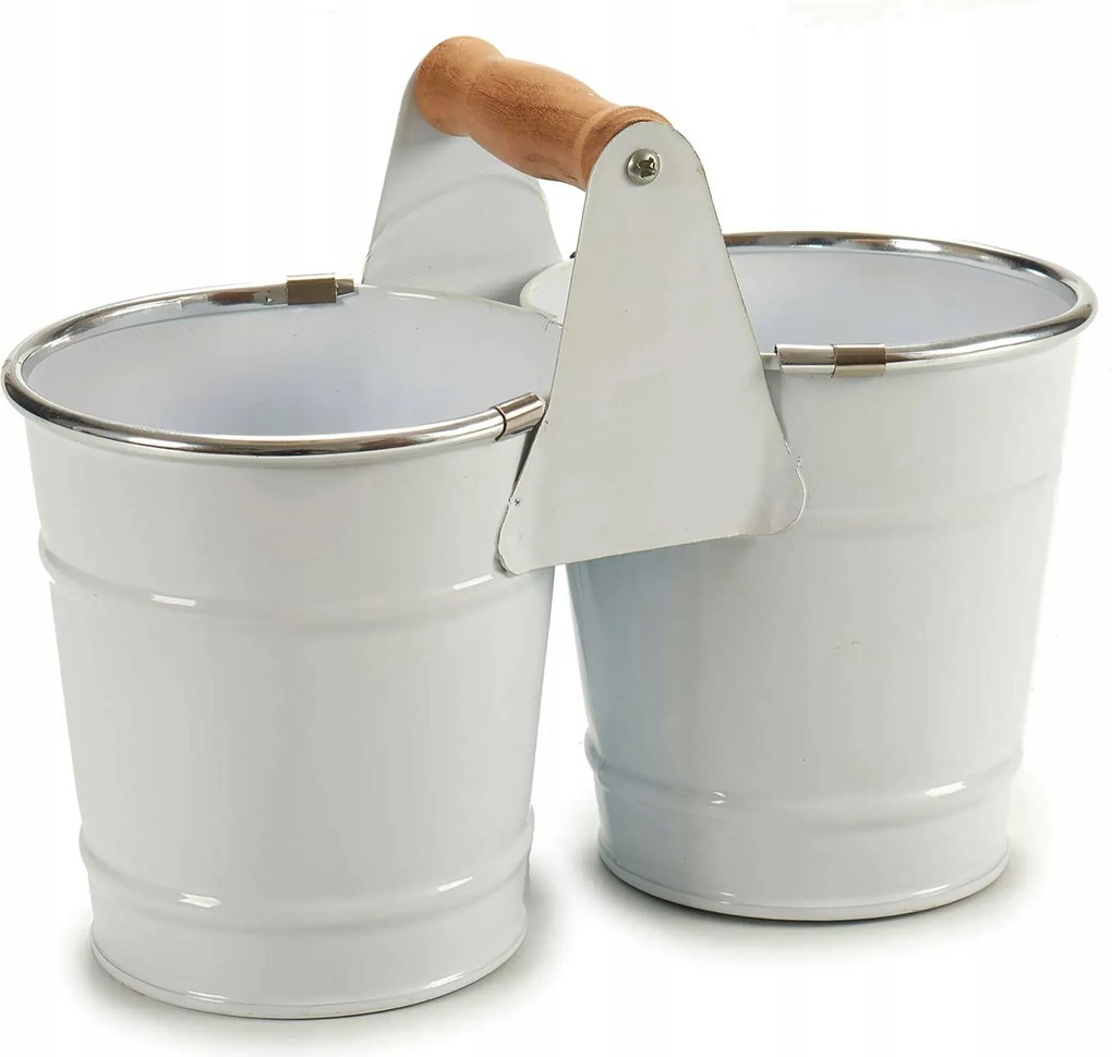 Fűszertartó Fedél A Konyhába, Dupla, Ón, Fehér, Ibergarden