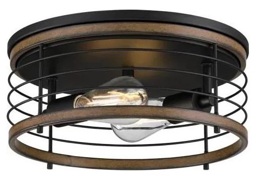Westinghouse Westinghouse 61250 - Mennyezeti lámpa ACKTON 2xE27/60W/230V barnwood P6743