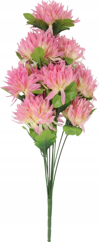 Csokor 10 krizantém világos rózsaszín Goliat Virágok