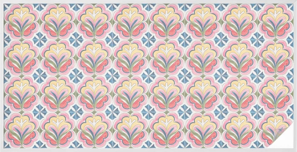 Tejfólia Ablaküvegekhez Öntapadós Adatvédelem Virágos minták 200x100