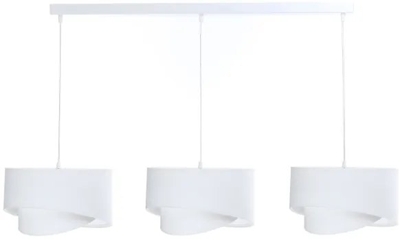 Csillár zsinóron GALAXY 3xE27/60W/230V fehér